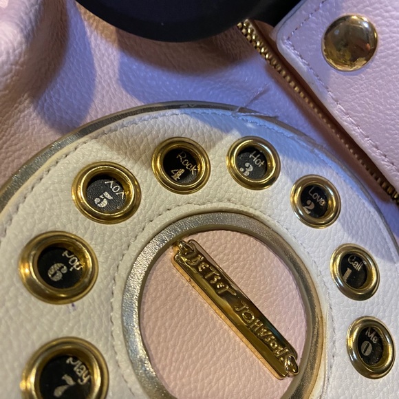 Rare Betsy Johnson ☎️ Phone Tote Purse - Picture 4 of 10